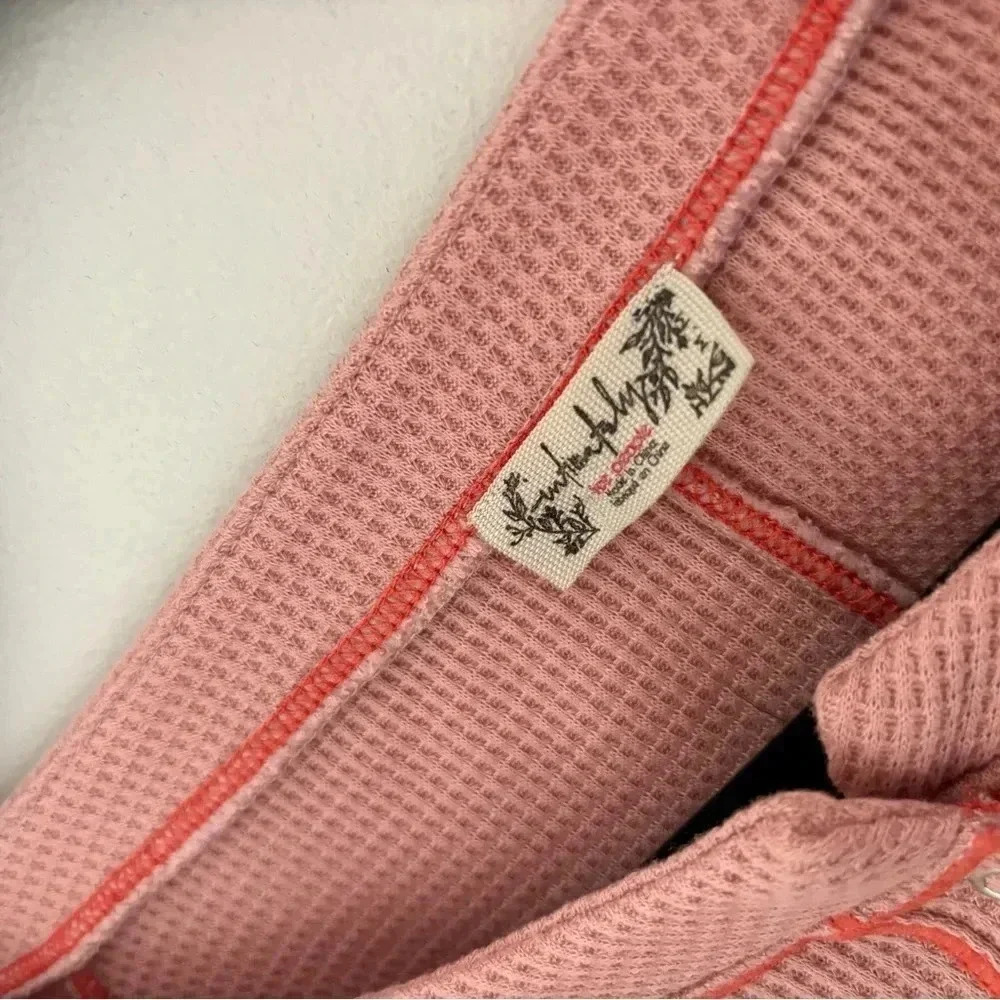 Free People Early  Night Sweater in Pink NWT - Picture 6 of 6